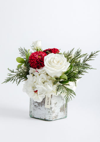 Holiday Flower Arrangement by Nectar