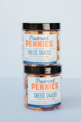 Piedmont Pennies Cheese Snacks 9.6 oz. Tin