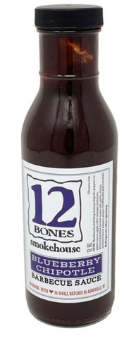 12 Bones BBQ Sauce - Blueberry Chipotle